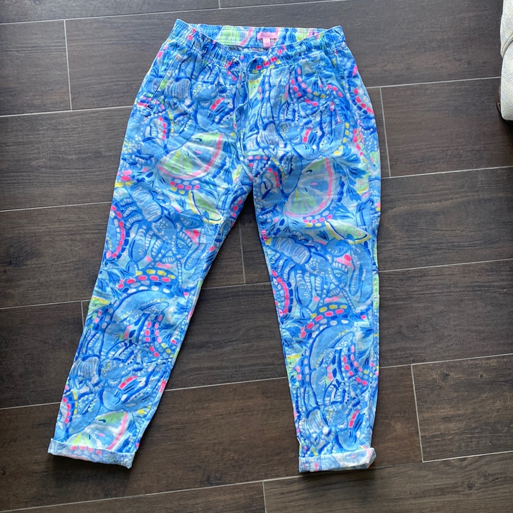 Lily Pulitzer linen pants
